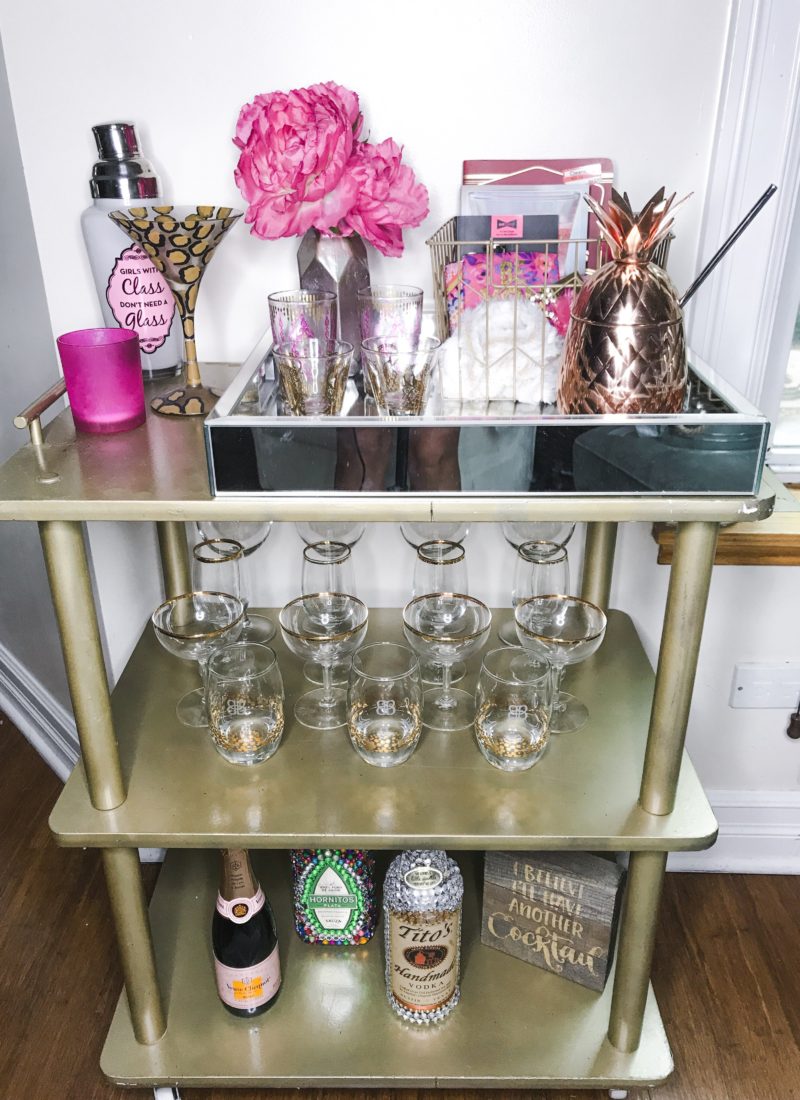 DIY- Affordable and Easy Barcart